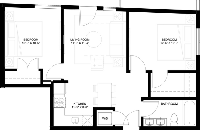 Floorplan - Bell and Palmer