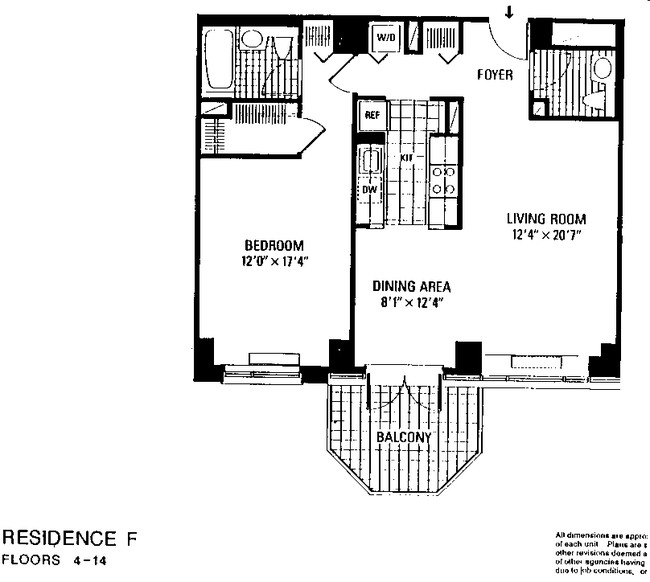 1BR/1BA - The Pinnacle Condominium