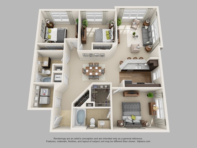 Floorplan - Meridian at Harrison Pointe