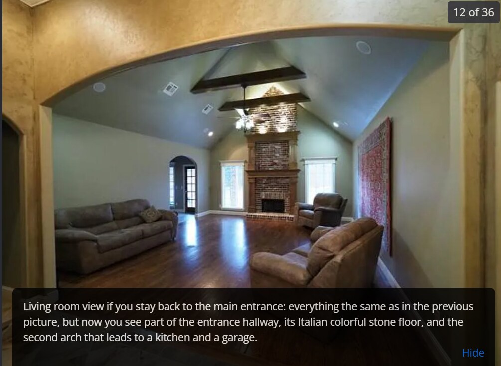 living room - 4413 Spyglass Dr