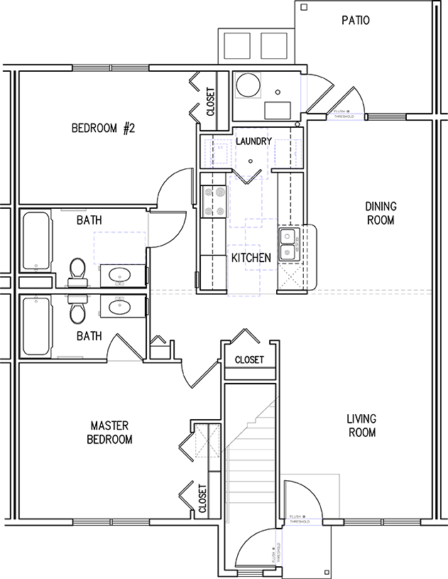 Floorplan - Marbleton Pinewood Apartments