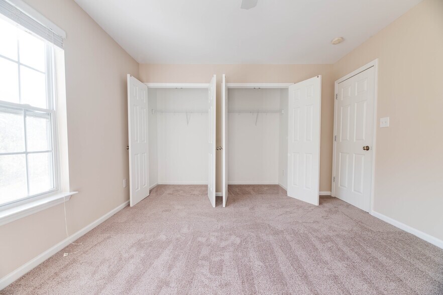 Double Closets in Bedroom - 1508 Manning Forest Dr