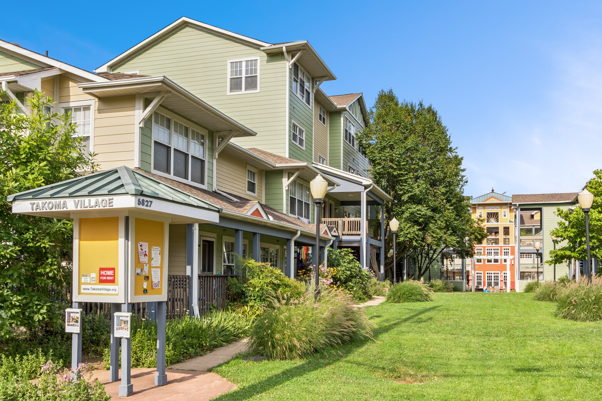 View from 4th Street - 6827 4th St NW