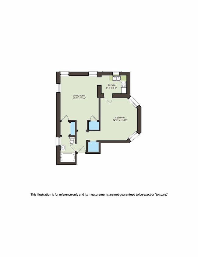 Floorplan - 5528-5532 S. Everett Avenue