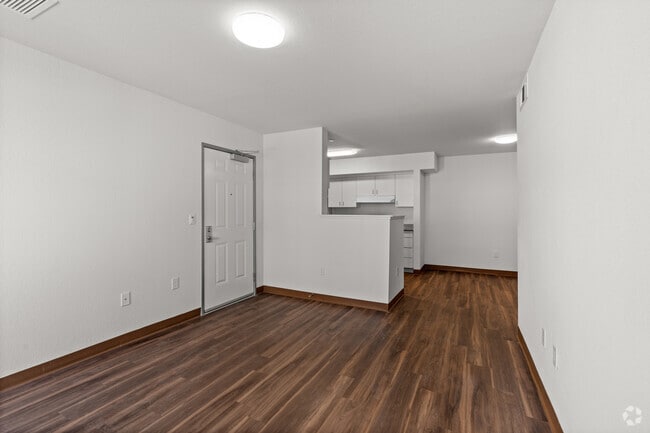 2BR, 1BA - 797SF - Living Room - Walnut Place & Walnut Terrace