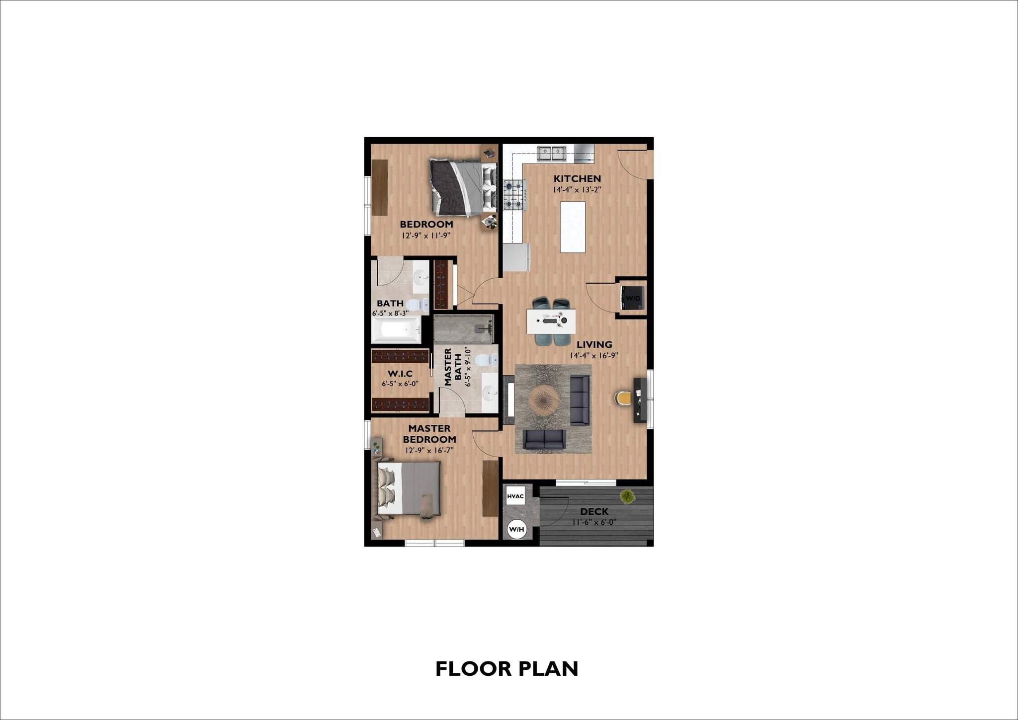 Floorplan - 2222 Two Rivers Blvd