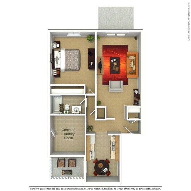 Floorplan - Grecian Terrace Apartments