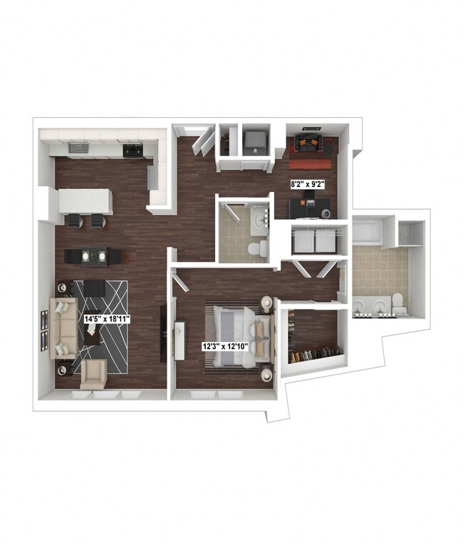 Floorplan - The Woodley