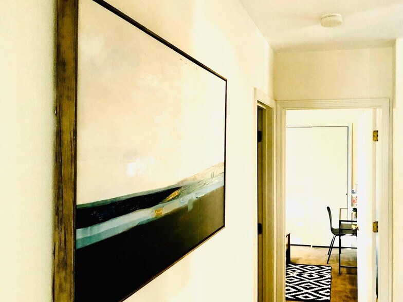 Hallway looking to the second bedroom - 621 W 43rd St