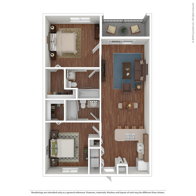 Cottonwood - Palms West Apartments