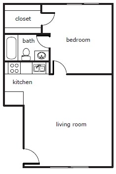 Plan A - Village Manor Apartments