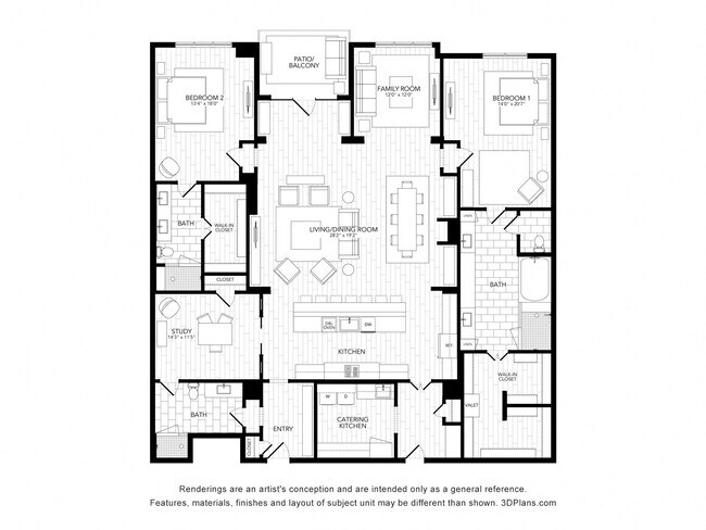 Floorplan - The Bergen