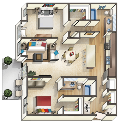 Interior Photo - Trails at Timberline