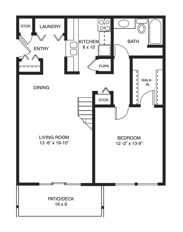 Floorplan - Chateau At Holmes Lake