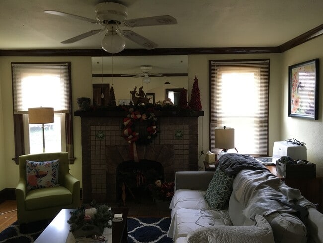 Living Room with Rookwood Fire Place - 1358 Herlin Pl