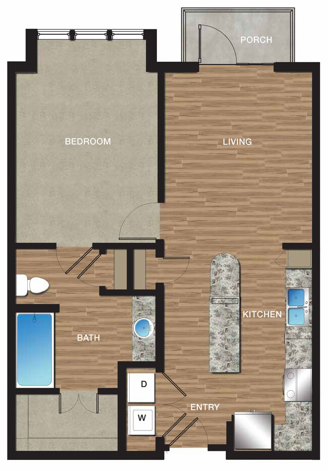 Floorplan - Crest at Las Colinas Station