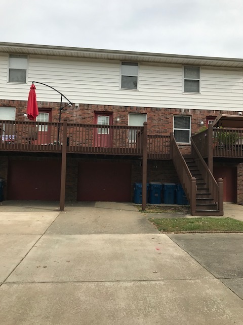 Back Garage and Deck - 2403 Falcons Way