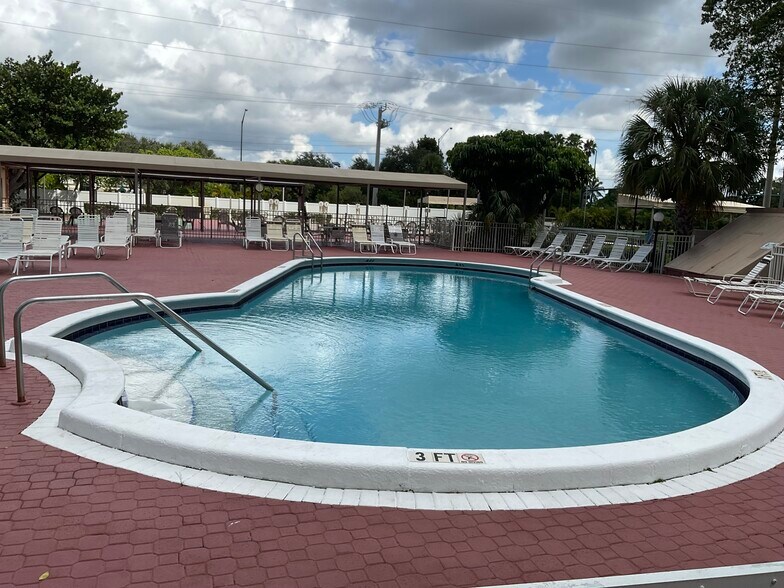 One of the 3 pools - 2900 NW 47th Terrace