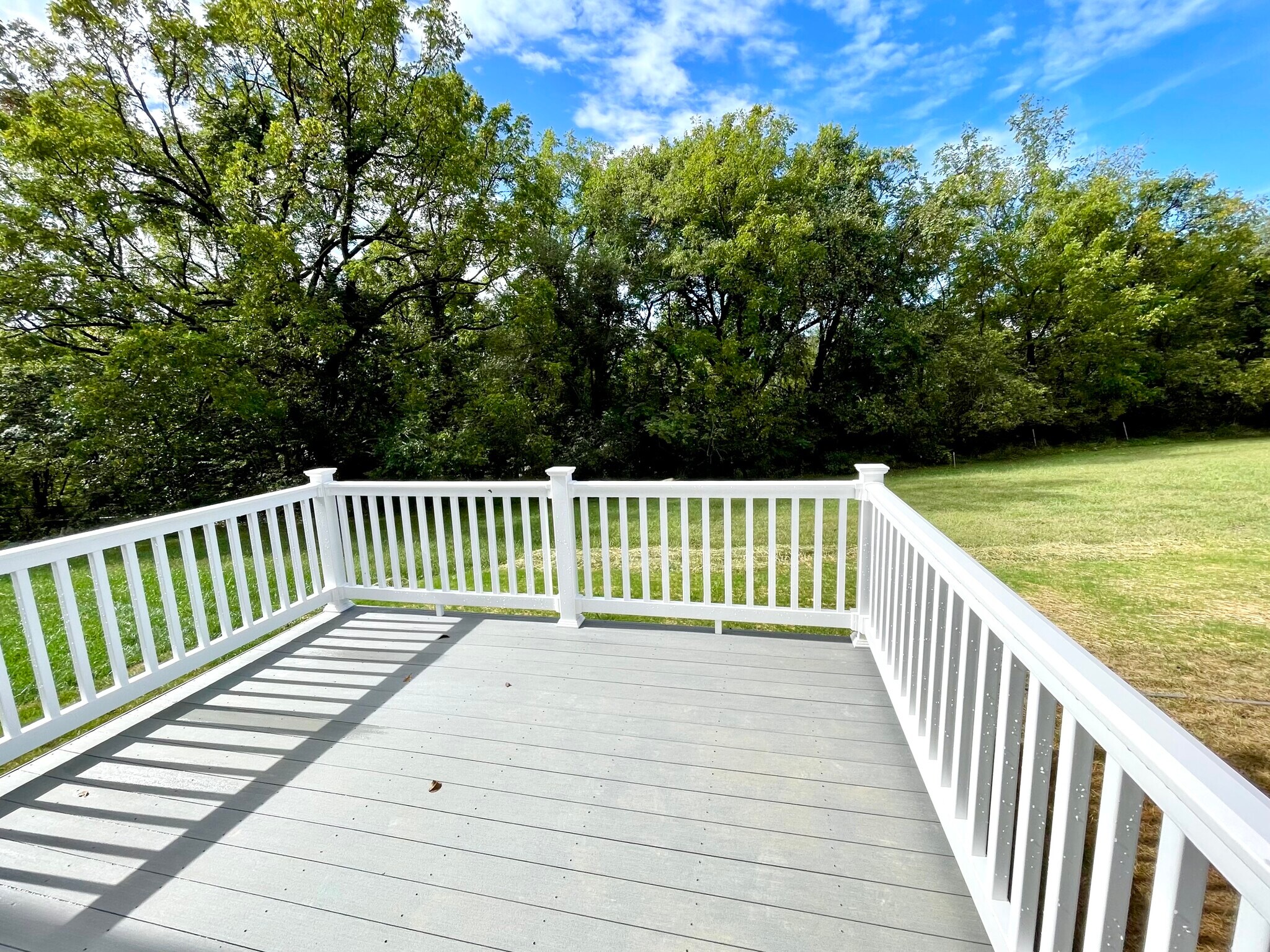 Trex deck in backyard - 2217 Kenwood Blvd SE