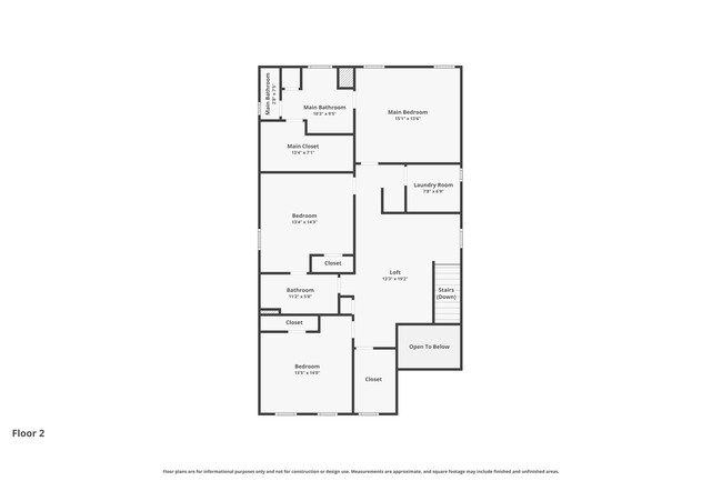 2nd Floor - Blue Print - NightStar Village
