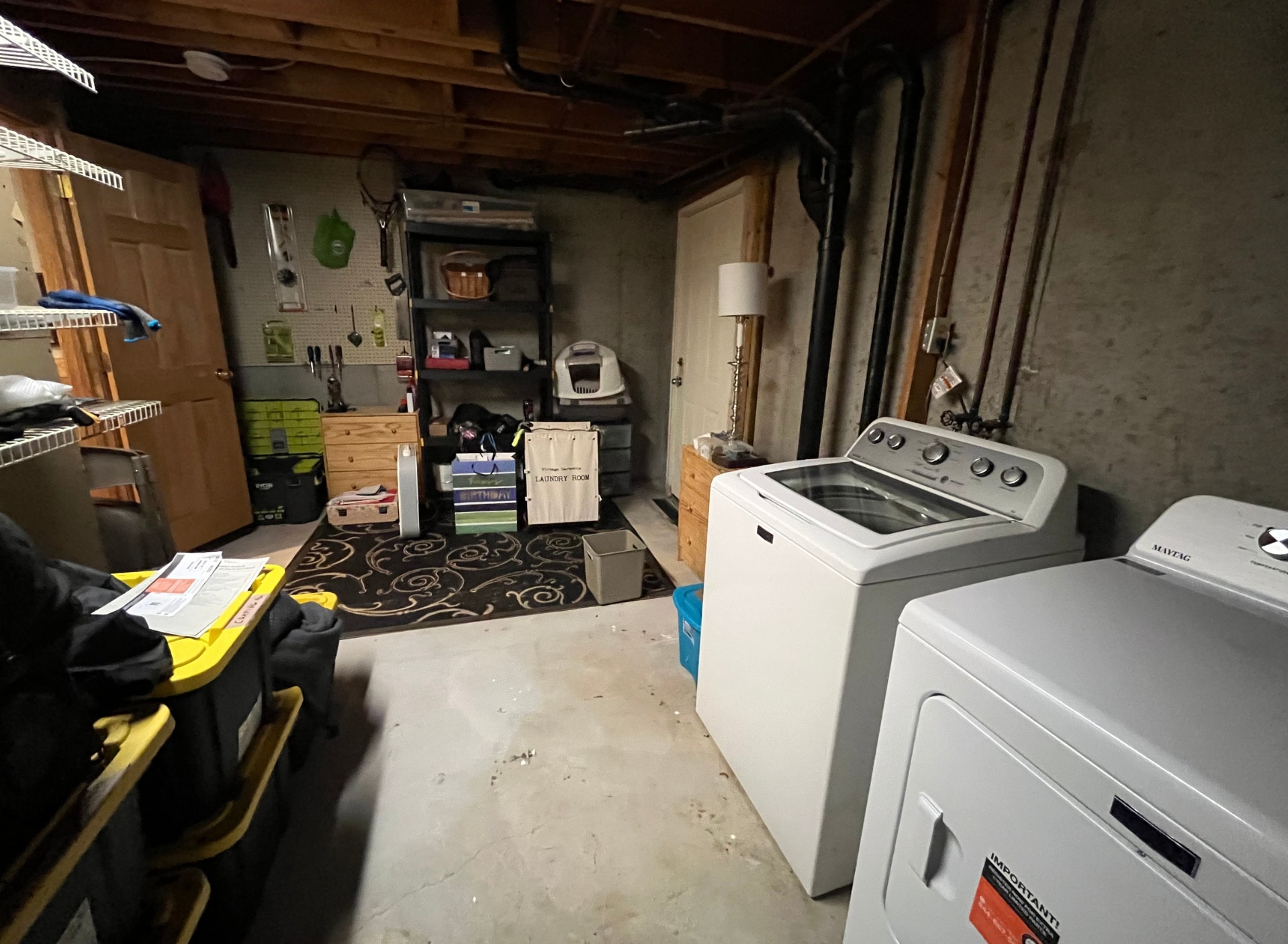 laundry/storage - 19 Blithewood Ave