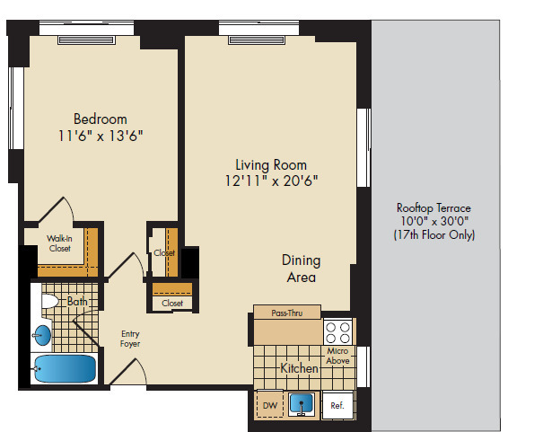 Floorplan - The Sagamore