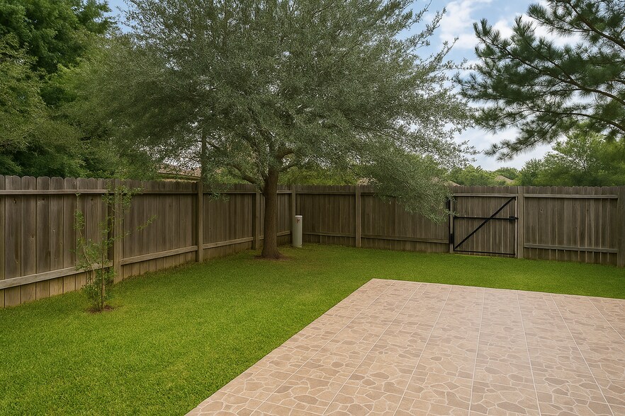 Backyard - 8311 Greys Ln