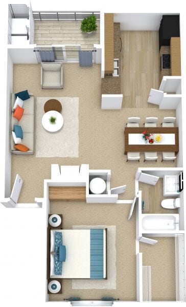 Floorplan - The Woodlands