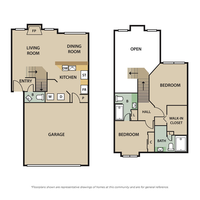 Floorplan - The Trails at Dominion Park