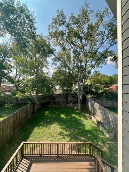 Backyard - 530 Paragon Mills Rd