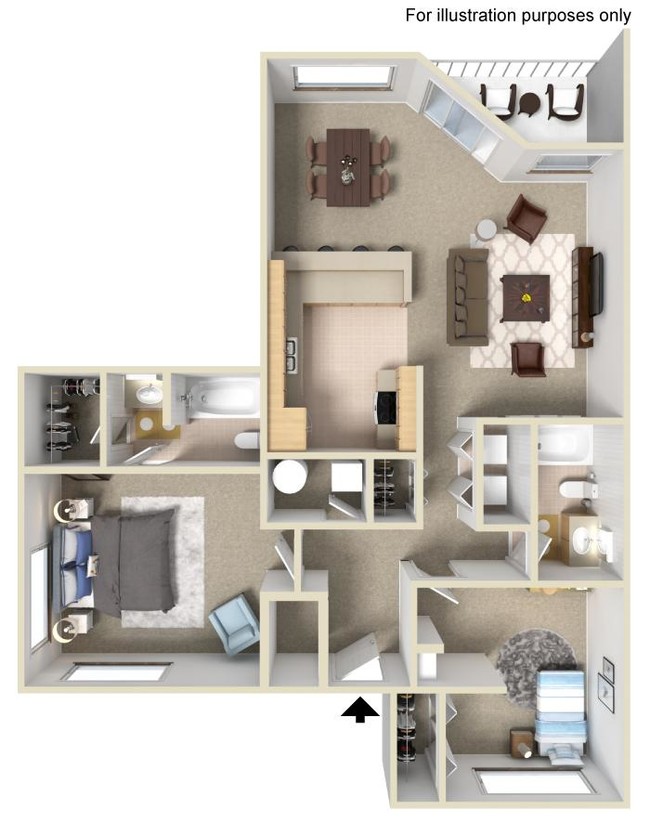 Floorplan - Signature Pointe of Bay Hill Springs