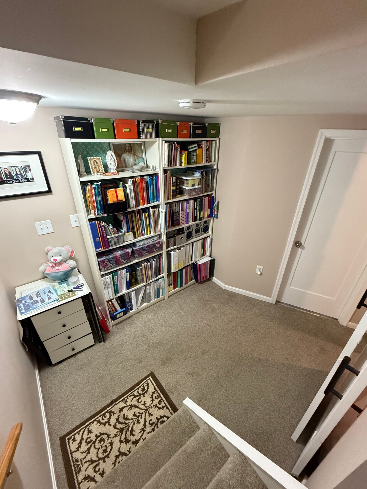 Basement landing - 6264 Ducketts Ln