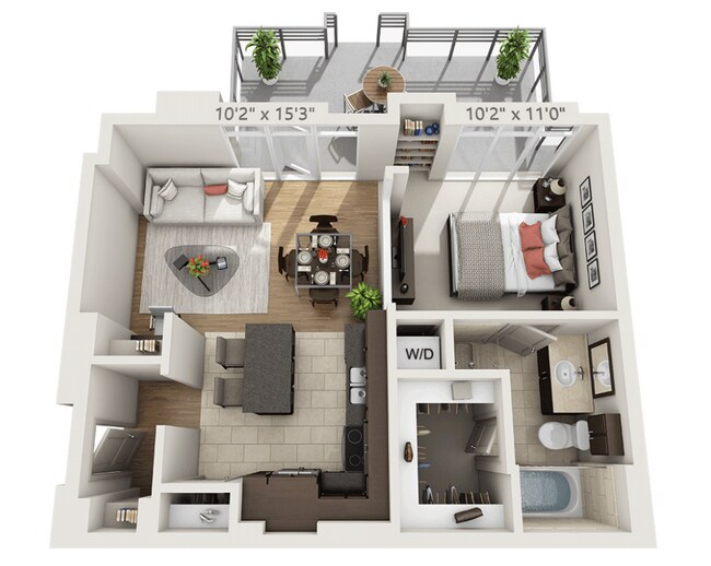 Floorplan - 717 Olympic