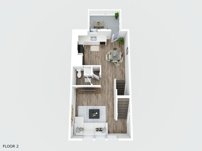 Building Photo - Newly built 2BR/1.5Bath Townhouse for rent...