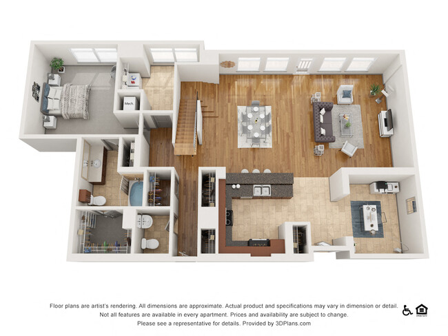 Floorplan - The Residence at Southpark