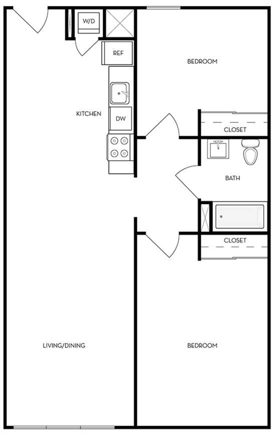 Floorplan - 4801 Shattuck