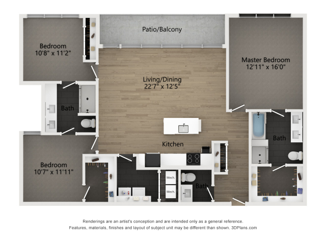 Floorplan - Forth at Navigation