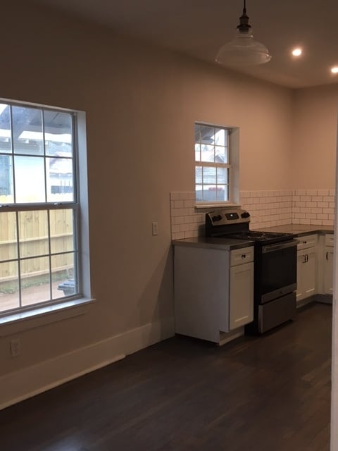Brand new subway tile backsplash - 1131 W Lynwood Ave