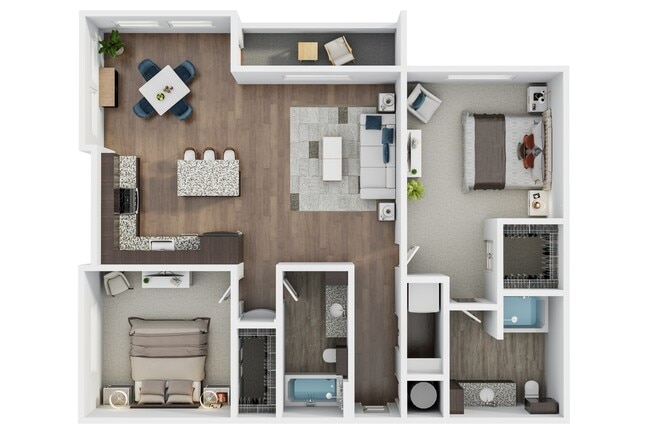 Floorplan - Town Center Lofts
