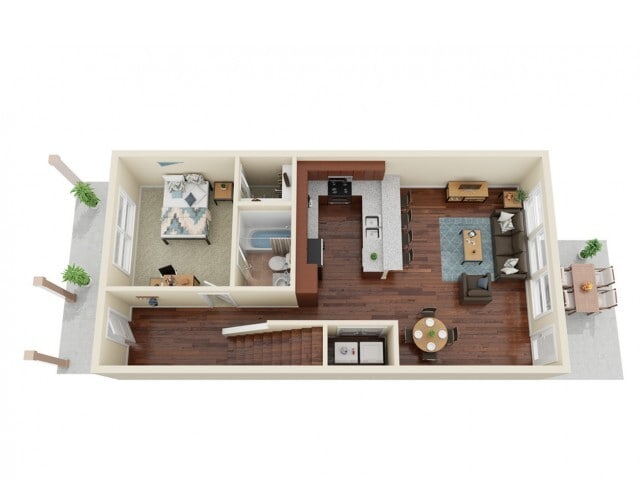 Lumpkin 4x4 Floor 1 - The Brexx at Louisville