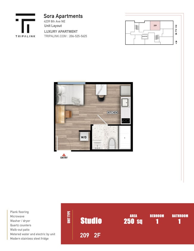 Floorplan - Sora Apartments