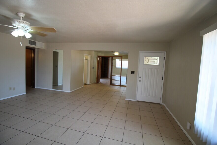 Front Room looking at front door to bedroom - 735 E Granada Dr