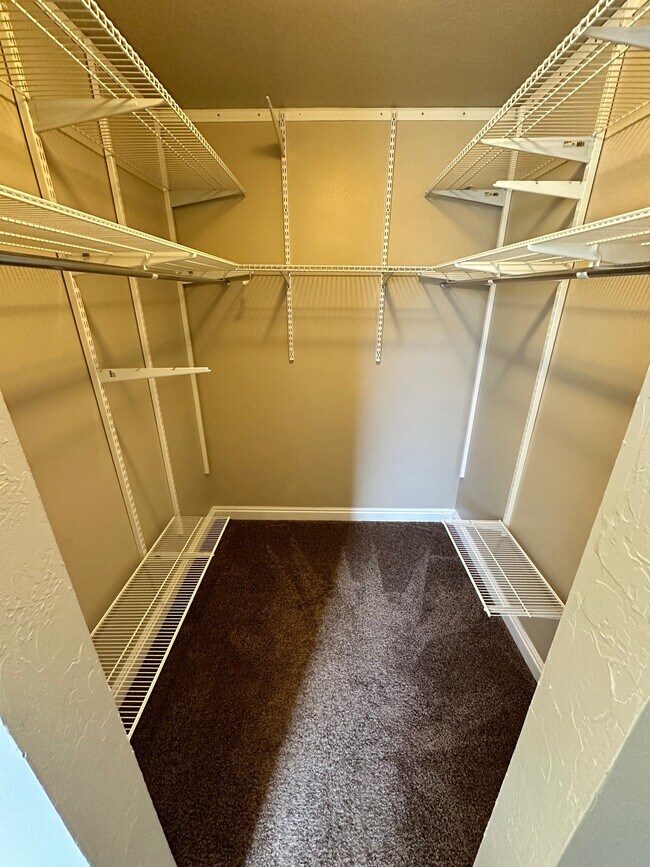 Large walk-in closet in primary bedroom - 7393 S Washington Cir