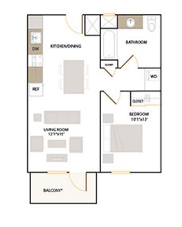Floorplan - The Union Flats