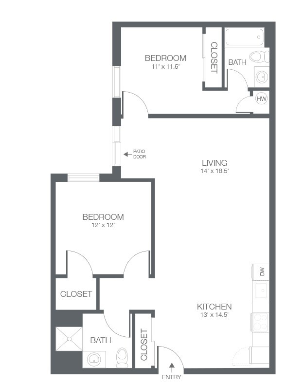 Floorplan - Circle F Lofts