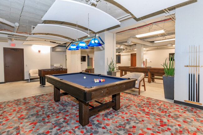 Game Room with Pool Table - Exchange At 104