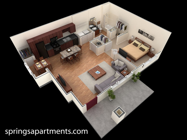 Floorplan - Springs At Weber Road