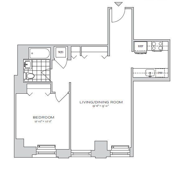 Floorplan - 70 Pine Apartments