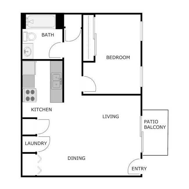 Floorplan - KINGSTON RIDGE APARTMENTS