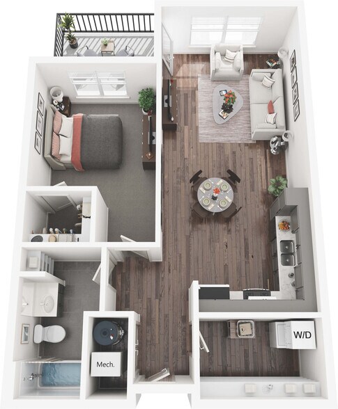Interior Photo - Haverhill on Clark